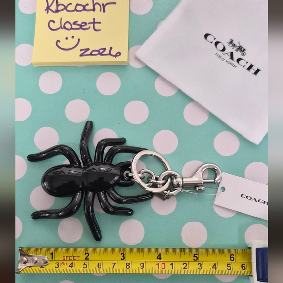 Coach Accessories - Coach Spider Bag Charm NWT CAX79 - 𝐒𝐨𝐥𝐝 𝐎𝐮𝐭 𝐀𝐜𝐫𝐨𝐬𝐬 𝐂𝐨𝐚𝐜𝐡!